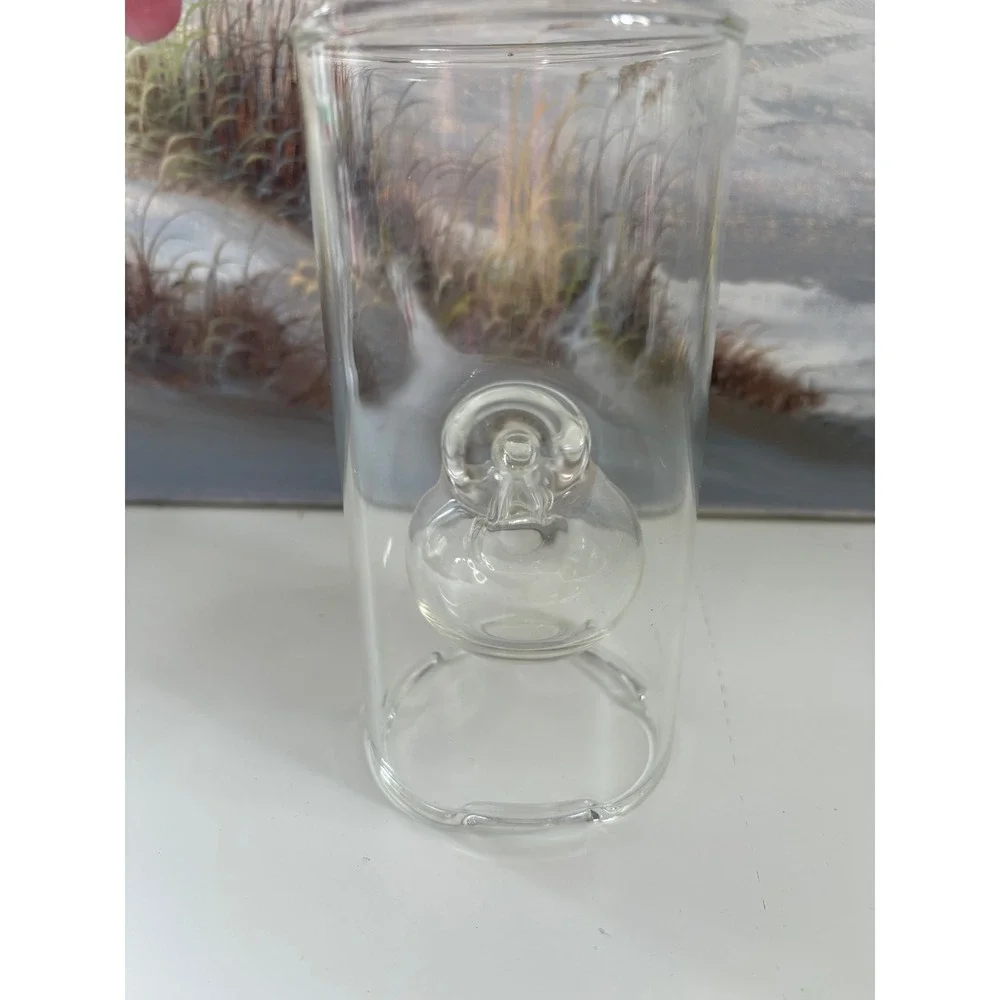 Wolfard Glassblowing Co. Blown Classic Glass Oil Lamp 6